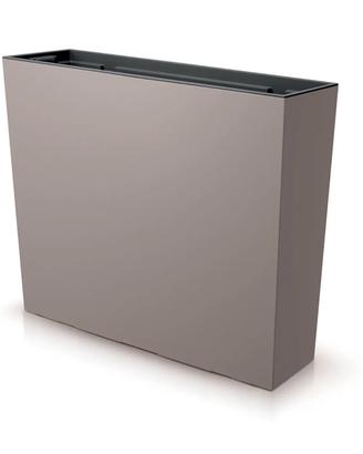 Vaso rettangolare Urbi Case T alto moderno liscio