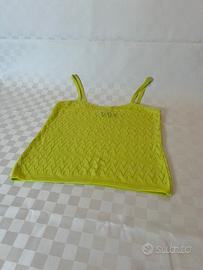 Top in Maglina Verde Acido