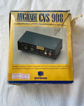 Higrade cvs 908 preamplificatore completo