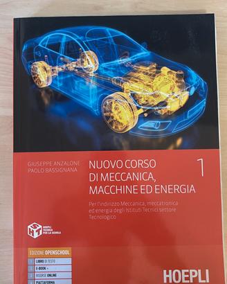 libro Nuovo corso di Meccanica, macchine ed energi