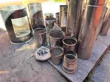Tubi inox per canne fumarie