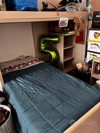 Cameretta completa Doimo armadio letto scrivania