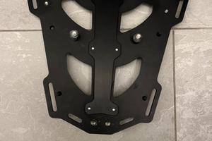 Piastra in alluminio 6mm anodizzata