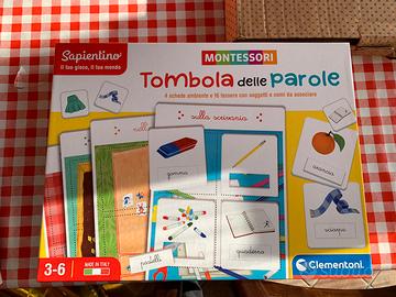 Sapientino Baby Montessori - Tombola delle Immagini – Clementoni