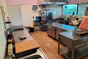 Laboratorio di gastronomia attrezzato