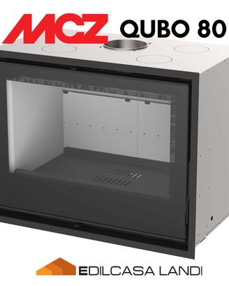 Inserto camino a legna Qubo 80 Air - MCZ