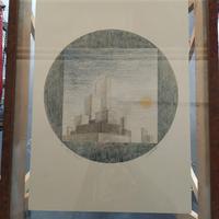 Quadro "Acropoli" Firmato Donati 50cm x 35cm