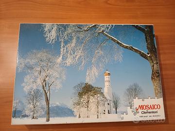 Puzzle 1500 pezzi  -  Paesaggio bavarese 