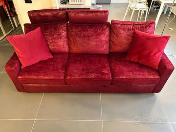 Divano letto matrimoniale Gavasseto 4 posti