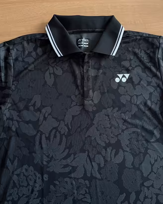Polo tennis uomo Yonex Australian Open nera M