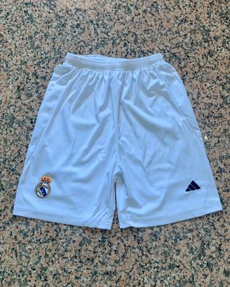 Pantaloncini Real Madrid Bianchi Nuovi Taglia S