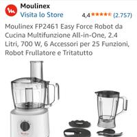 Moulinex FP2461 Easy Force Robot da Cucina