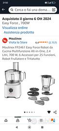 Moulinex FP2461 Easy Force Robot da Cucina
