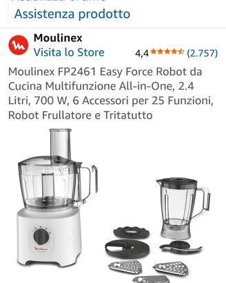 Moulinex FP2461 Easy Force Robot da Cucina