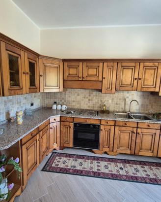 Cucina Scavolini in legno rovere