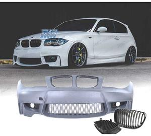 PARAURTI ANTERIORE BMW E81 E87 E82 04-13 LOOK 1M +