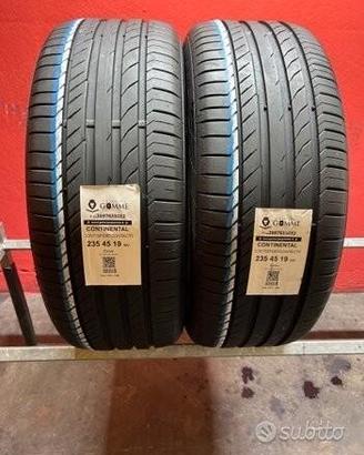2 gomme 235 45 19 continental a3513