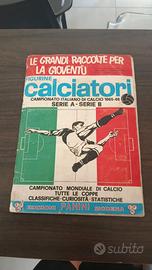 vintage album figurine calciatori 1965-68 panini