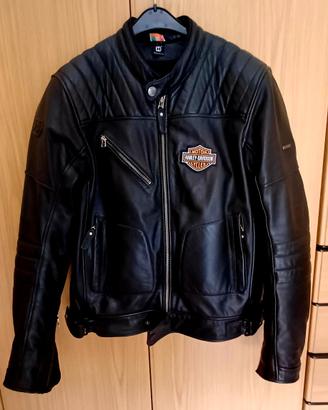 giubbino moto in pelle