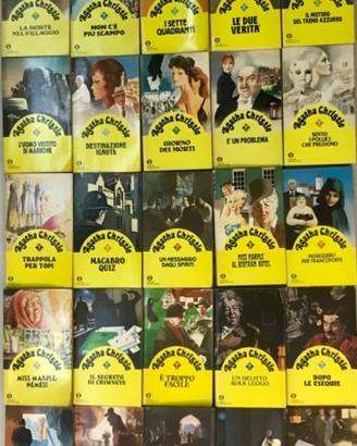 Lotto Oscar Mondadori di Agatha Christie
