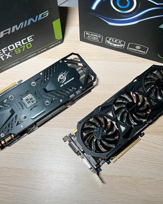 Doppia Scheda Video GeForce GTX 970 G1 gaming SLI