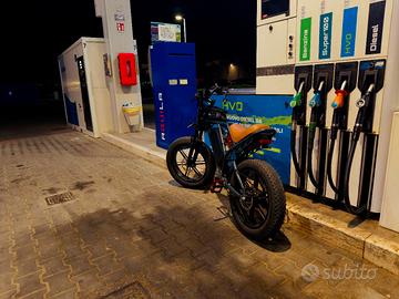 Bici elettrica modificata 