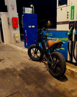 Bici elettrica modificata 