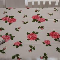 Tovaglia ovale Paradiso vintage con 12 tovaglioli