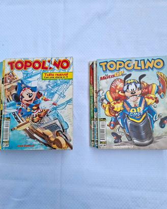 Lotto n. 8 fumetti Topolino (anni 2004-2005)