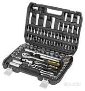 Kit chiavi bussola 94 pezzi pollici cromo-vanadio