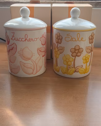 Barattoli Thun Sale & Zucchero  NUOVi con scatole