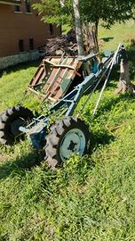 ponte trazionato per motozappa 