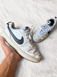 Nike Court Vision Low bianche e nere