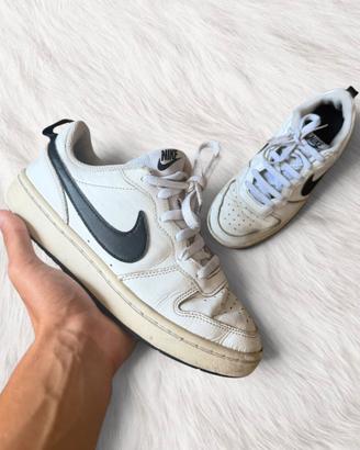 Nike Court Vision Low bianche e nere