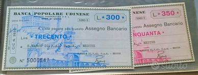 MINIASSEGNI BANCA POPOLARE UDINESE