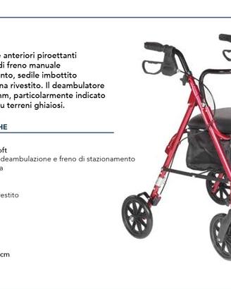 Deambulatore Rollator