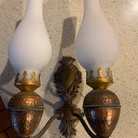 Appliques in vetro opalino