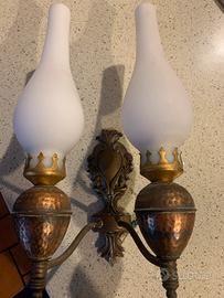 Appliques in vetro opalino