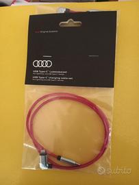 2 cavi originali AUDI di ricarica per iphone