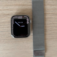 Apple Watch Series 7 45mm in Acciaio GPS+Cellular