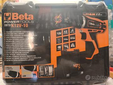Trapano avvitatore a batteria Beta