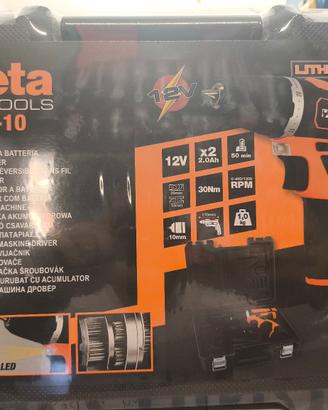Trapano avvitatore a batteria Beta