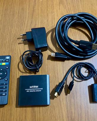 Mypin 4k + Benfei Hdmi/displayport + cavo 3m soner