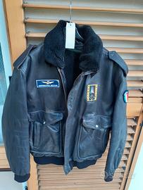 giacca pelle bomber aviatore