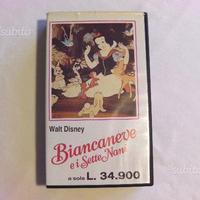 VHS Biancaneve e i sette nani ed. Eclecta (rarità)