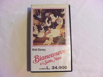 VHS Biancaneve e i sette nani ed. Eclecta (rarità)