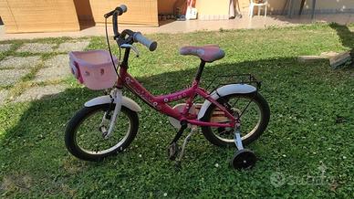 bici bambina 16 pollici