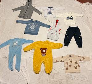 Abbigliamento inverno/primavera bimbo 12-18 mesi