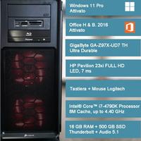 PC GAMING i7-4790K RAM 16GB SSD WD 500 GB WINDOWS