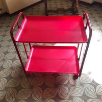 Carrello di servizio pieghevole anni 70